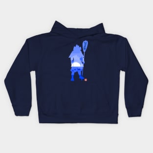 B-Nature Samurai Blue Kids Hoodie